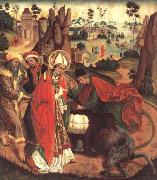 Jan Polack Painting of Saint Corbinian Spain oil painting artist
